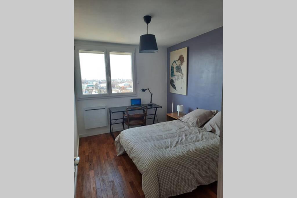 Appartement 70M² 3 Chambres Avec 3 Lits 2 Places Troyes Eksteriør billede