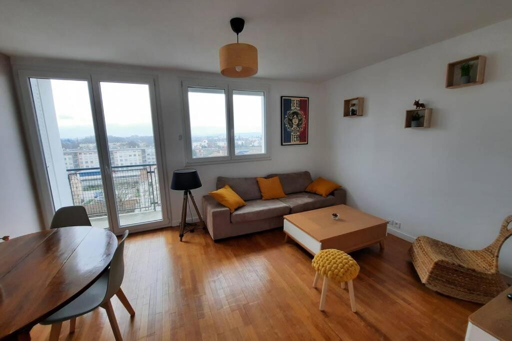 Appartement 70M² 3 Chambres Avec 3 Lits 2 Places Troyes Eksteriør billede
