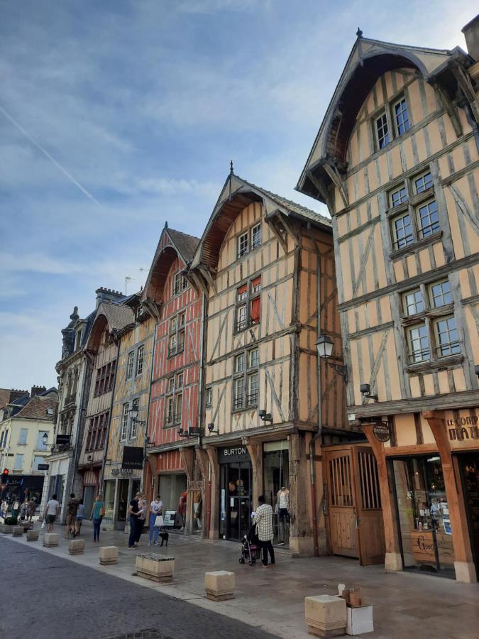 Appartement 70M² 3 Chambres Avec 3 Lits 2 Places Troyes Eksteriør billede