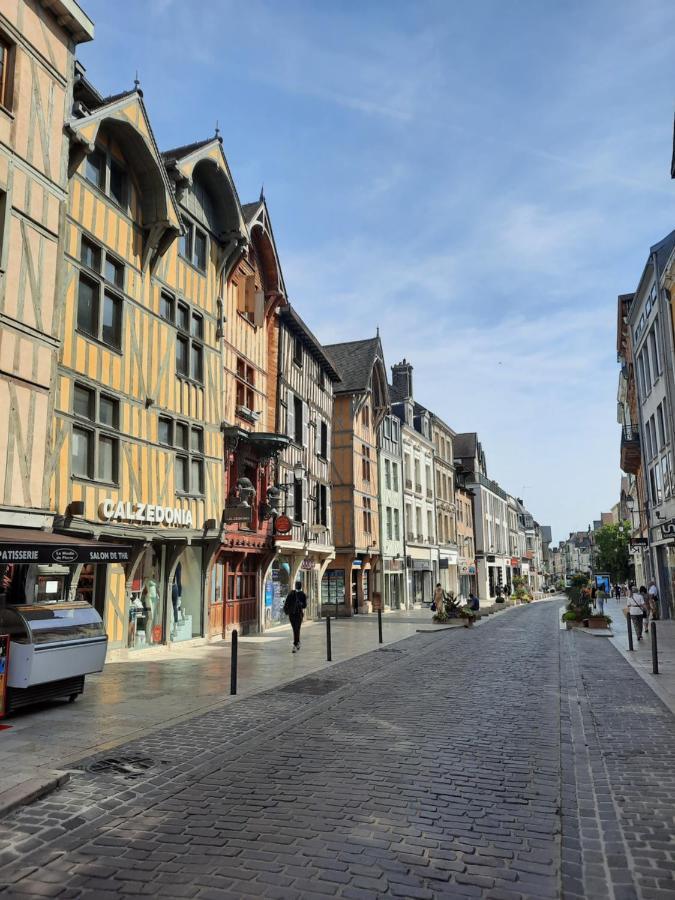 Appartement 70M² 3 Chambres Avec 3 Lits 2 Places Troyes Eksteriør billede